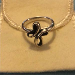 James Avery Eternal Ribbon Cross Ring Size 9